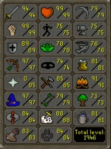 ACC RUNESCAPE É NA CASH DO FRAY RS