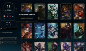Conta de League of legends : Platina II , LOL