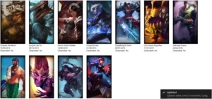 Plat 3 All champions 1400 RP - League of Legends LOL
