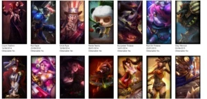 Plat 3 All champions 1400 RP - League of Legends LOL