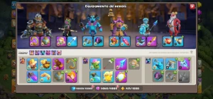 Conta Clash of Clans cv18 Quase Full