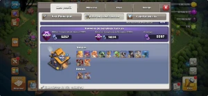 Conta Clash of Clans cv18 Quase Full