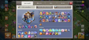 Conta Clash of Clans cv18 Quase Full