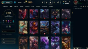 Conta Lol Mestre 230 Skins - League of Legends