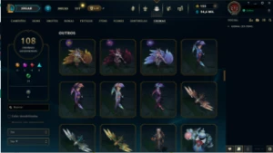 Conta Lol Mestre 230 Skins - League of Legends