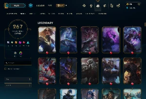 Conta Lol 267 Skins|Todos Os Campeos|Full Acesso|Mono Yasuo - League of Legends
