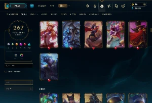 Conta Lol 267 Skins|Todos Os Campeos|Full Acesso|Mono Yasuo - League of Legends