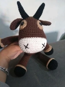 Amigurumi Touro - Artesanato e Personalizados