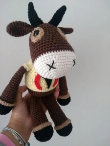 Amigurumi Touro - Artesanato e Personalizados