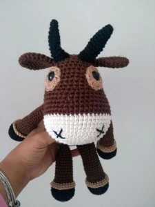 Amigurumi Touro - Artesanato e Personalizados