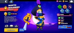 Conta brawl stars 4 lendários bem upada com diversas skins!!