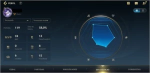CONTA LOL WILD RIFT , GOLD 1 - League of Legends: Wild Rift LOL WR