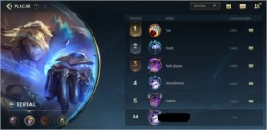 CONTA LOL WILD RIFT , GOLD 1 - League of Legends: Wild Rift LOL WR