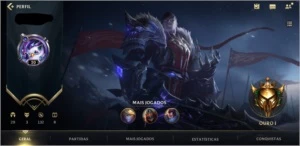 CONTA LOL WILD RIFT , GOLD 1 - League of Legends: Wild Rift LOL WR