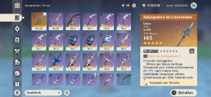 Conta AR 43 com Senhe + Subjugadora + 2 T5 - Genshin Impact