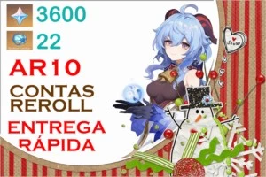 CONTAS REROLL GENSHIN IMPACT SERVIDOR:AMERICA - AR10