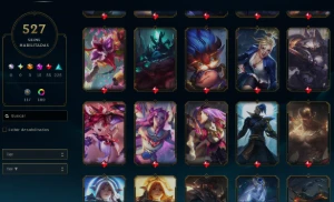 Conta Com +500 Skins E Ahri Termal Gatcha - League of Legends LOL