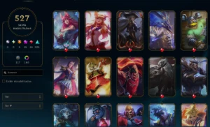 Conta Com +500 Skins E Ahri Termal Gatcha - League of Legends LOL