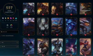 Conta Com +500 Skins E Ahri Termal Gatcha - League of Legends LOL