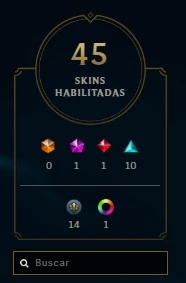 Conta lol lvl 155/Gold 1 por preço ótimo 80 champs, 45 skins - League of Legends