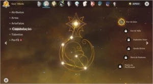Ganyu, Albedo C1, Venti, Qiqi C2 e Keqing - Genshin Impact