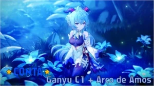 Genshin Impact Account ⭐ Ganyu c1 + Arco de Amos ⭐