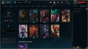 Conta d2 league of legends LOL