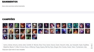 Conta Diamante 3 com 36 Champs e 11 Skins + 34 Espolios - League of Legends LOL