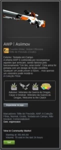 Skin CSGO - AWP | Asiimov - Counter Strike