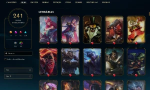 Conta LoL Diamante 3 - League of Legends