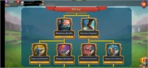 Lords Mobile conta 53M de poder Perto de abrir T4