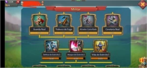 Lords Mobile conta 53M de poder Perto de abrir T4