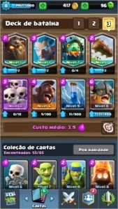 Conta Clash Royale