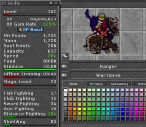 Royal Paladin Level 162 Skill 100 Calmera - Tibia