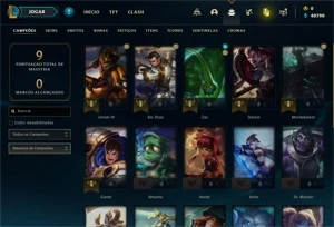 Conta OURO 4 - Smurf LOL (league of legends) ELOMOON