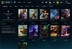 Conta OURO 4 - Smurf LOL (league of legends) ELOMOON