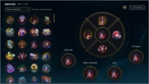 CONTA LOL, PLATINA, 140 SKINS, TODOS OS CAMPEÕES, 2014 - League of Legends