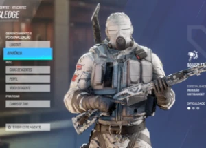 Conta Rainbow six nível 208 com mais de 250 skins