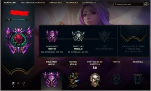 Conta mestre Lv66 240 pdls - League of Legends: Wild Rift LOL WR
