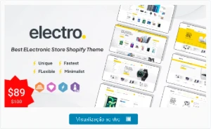 Tema Shopify Electro Eletroeletrônico + Atualizações - Outros