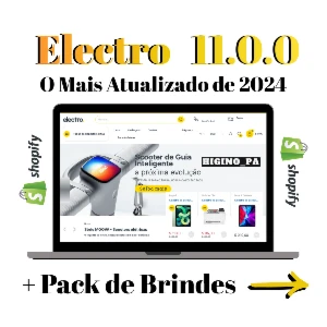 Tema Shopify Electro Eletroeletrônico + Atualizações