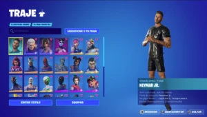 Conta fortnite com skins que não voltam mais a loja.