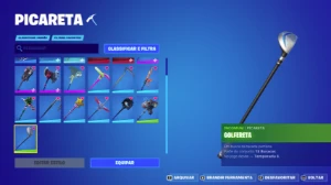 Conta fortnite com skins que não voltam mais a loja.