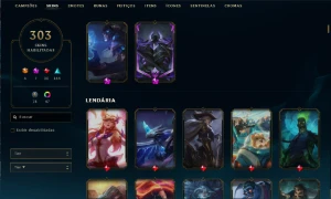 Conta Lol | Full Acesso | 303 Skins & Pestigio - League of Legends