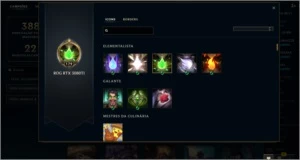 Conta gold 3 196 skins + 2 ultimate 131 campeões + 300 icone - League of Legends LOL