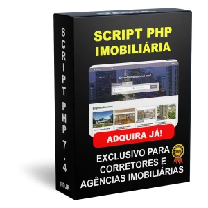 Script Para Imobiliária - Corretores de Imóveis - Portal Php