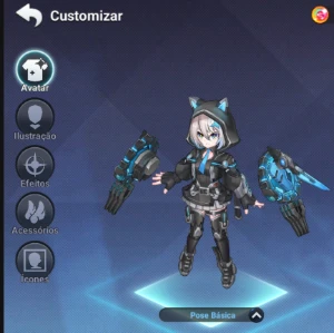 V>Conta Grand Chase Mobile Level 163 + Skin