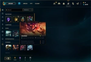 Conta Platina 3 com 21 Champs - League of Legends LOL