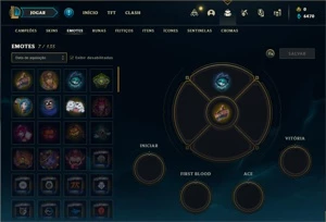 Conta Platina 3 com 21 Champs - League of Legends LOL