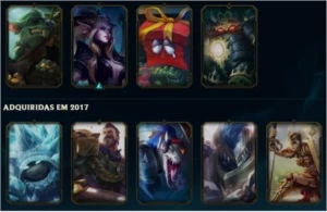 Conta de LOL plat IV - League of Legends
